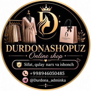 Логотип @durdonashopuz - DurdonaShopuz🥰