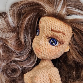 Логотип @dushevnayacviaz - "Душевная сВязь" - Вязаные куклы на заказ