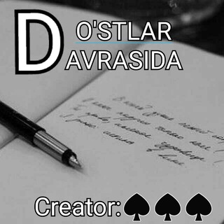 Логотип @dustlar_davrasidaaaa - DO'STLAR Davrasida🆗📶