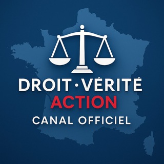 Логотип @dva_officiel - ⚖️ Droit • Vérité • Action – Canal Officiel