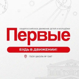 Логотип @dvijenie_pervih1347 - Движение Первых 1347