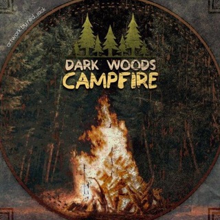 Логотип @dwcommchat - Dark Woods Campfire