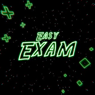 Логотип @easy_exame - EASY_EXAM | ОТВЕТЫ 2021