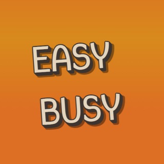 Логотип @easybusy_finance - Easy busy - просто о финансах для бизнеса