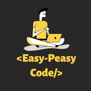 Логотип @easypeasycode - <Easy-Peasy Code/>