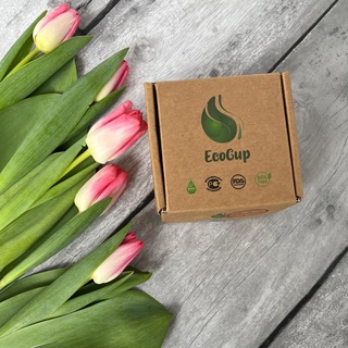 Логотип @ecocup_cup - Менструальная чаша EcoCup