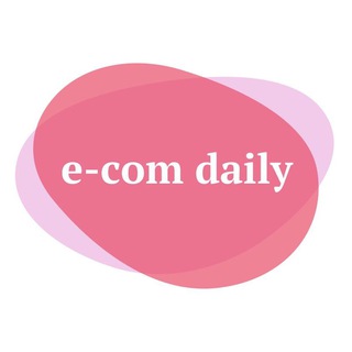 Логотип @ecommdaily - e-com daily