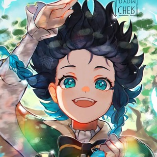 Логотип @editanim_chat - Аниме чатик