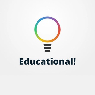 Логотип @educational_tg - Educational!