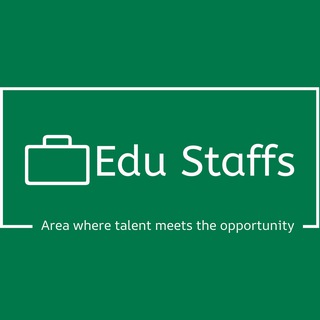 Логотип @edustaffs - EDU Staffs | Vakansiya | Rezyume