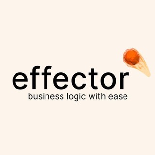 Логотип @effector_ru - Effector — русскоязычное сообщество