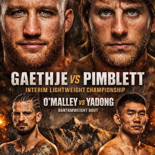 Логотип @efir_ufc324 - ПРЯМОЙ ЭФИР ГЕЙДЖЕ ПРОТИВ ПИМБЛЕТТА ШОН УМАР НУРМАГОМЕДОВ СМОТРЕТЬ