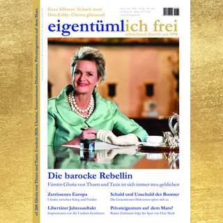 Логотип @efmagazin - eigentümlich frei