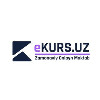 Логотип @ekursuz - eKurs.uz Kanali