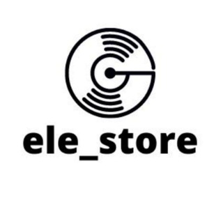 Логотип @ele_stor - Ele_store + com