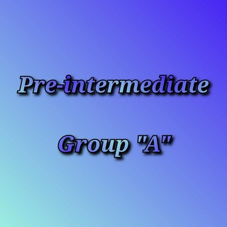 Логотип @elementary_gr - Pre-intermediate group'A'