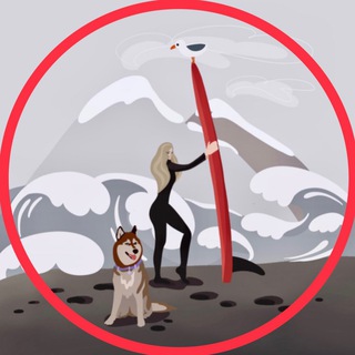 Логотип @elena_goranko - 🌋🌊 О КАМЧАТКЕ с ❤️