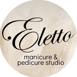 Логотип @eletto_nails - eletto_chita - студия маникюра & педикюра