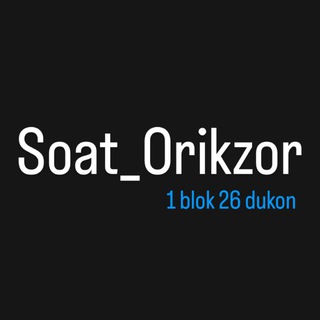 Логотип @elitewatchuz - Soat_Orikzor