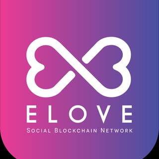 Логотип @elovesocial - ELOVE - Social Blockchain Network