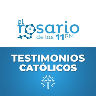 Логотип @elrosariodelas11pm - El Rosario de las 11 pm / Testimonios Católicos