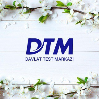 Логотип @elyorovaa - DTM HUJJAT TOPSHIRAMIZ