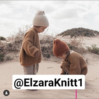 Логотип @elzara_knitt1 - Elzara - knitting for baby