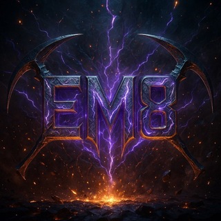 Логотип @em8_chat - ☠️ EM8丨GROUP ☠️