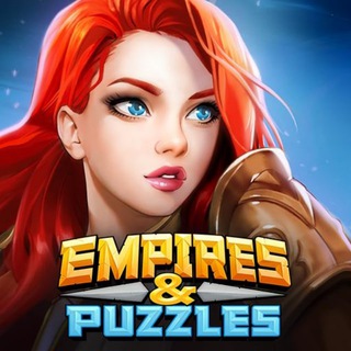 Логотип @empiresandpuzzlesgame - Empires & Puzzles 🧞‍♀️