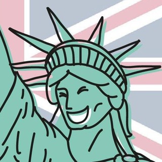 Логотип @englbymems - Английский через мемы (канал на продаже)