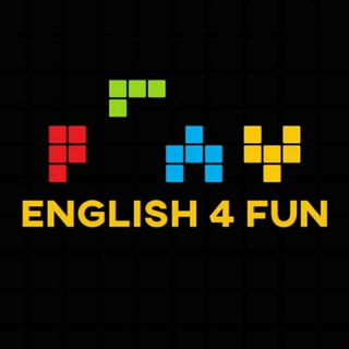 Логотип @english_4fun - English 4 Fun
