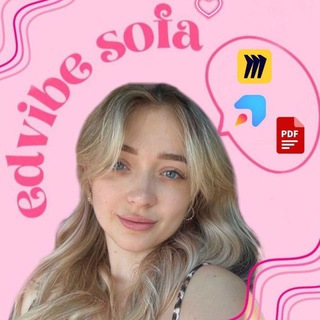Логотип @english_edvibe_with_sofa - EdVIBE_with_Sofa🧸🎀