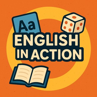 Логотип @english_inaction - ✨📘 English in Action 📘✨