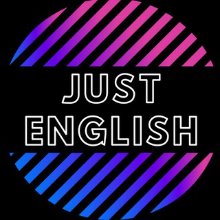 Логотип @english_just_english - JUST ENGLISH