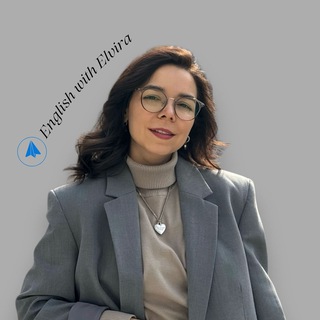 Логотип @english_with_elvira - English with Elvira