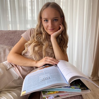 Логотип @english_with_pleasure_k - Ксения Кузина | Английский и не только💕