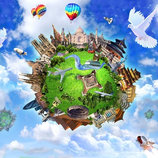 Логотип @englishatw - English Around The World