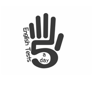 Логотип @englishchatwithna - 5 tests a day
