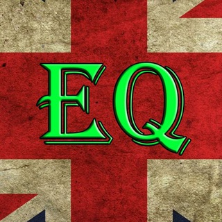Логотип @englisheql - EQ | Английский на слух
