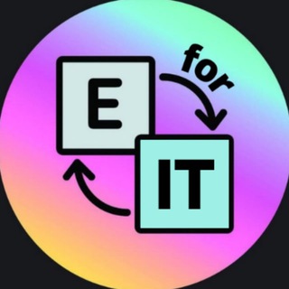 Логотип @englishinit - English for IT