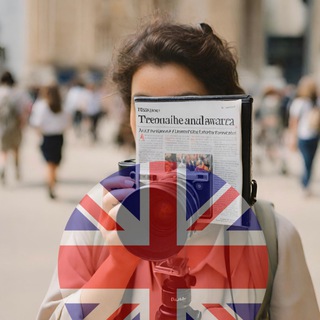 Логотип @englishwithsargoi - English with News & Culture