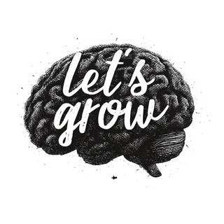 Логотип @enlarge_your_mind - let's grow