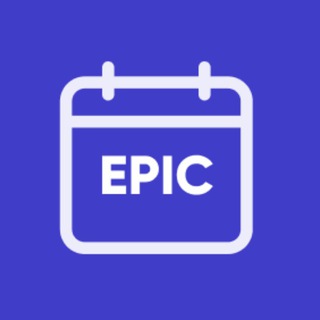 Логотип @epic_calendar - Epic+ анонсы