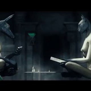 Логотип @erosvtanatos - Тёмная тема 18+