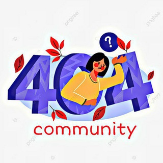 Логотип @error404_comm - ERROR 404 Community
