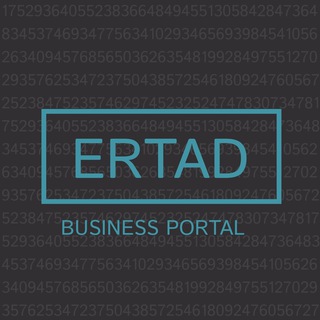 Логотип @ertad_business - Business portal| Invest | Бизнес| Ertad| Georgia