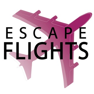 Логотип @escapeflights - Escape Flights - NYC