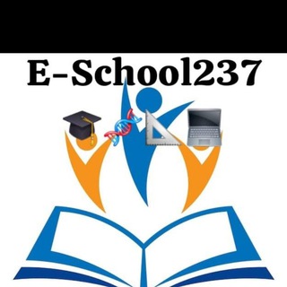 Логотип @eschool237 - E-SCHOOL237 Ressources numérique 🧠📔📚📕🦅🦁🌞