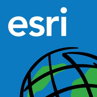 Логотип @esrirus - ГИС | Esri | Data+ | ArcGIS