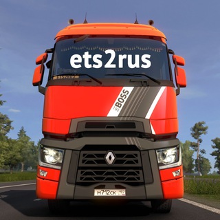 Логотип @ets2rus - Euro Truck Simulator 2 | Truckers MP